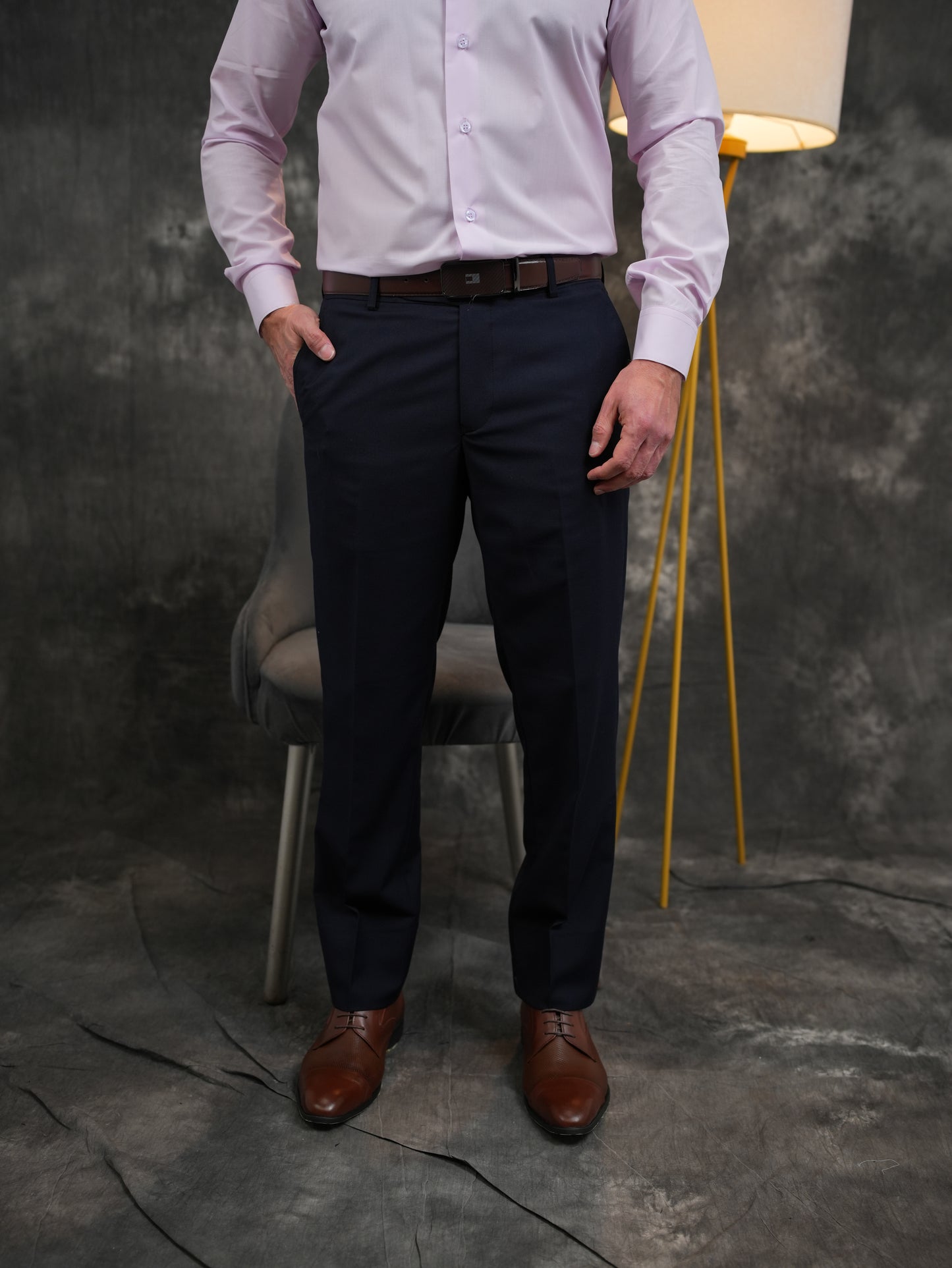 Classic Pants in Navy