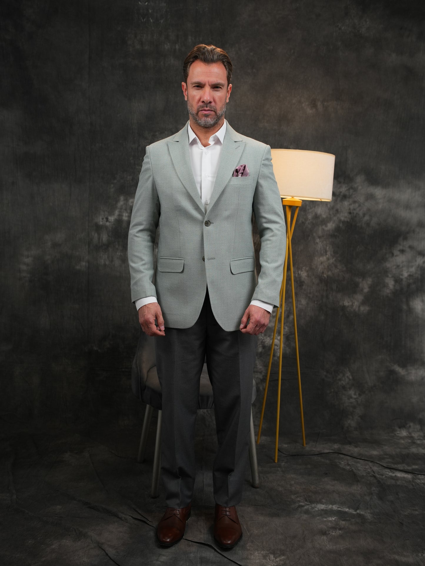 Slim-Fit Blazer in Mint