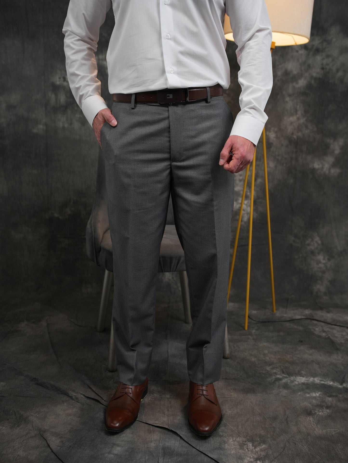Classic Pants in Grey
