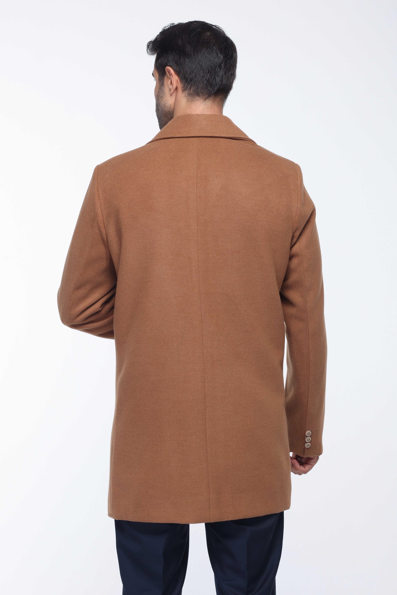 Regular fit Classic Coat In Havaan