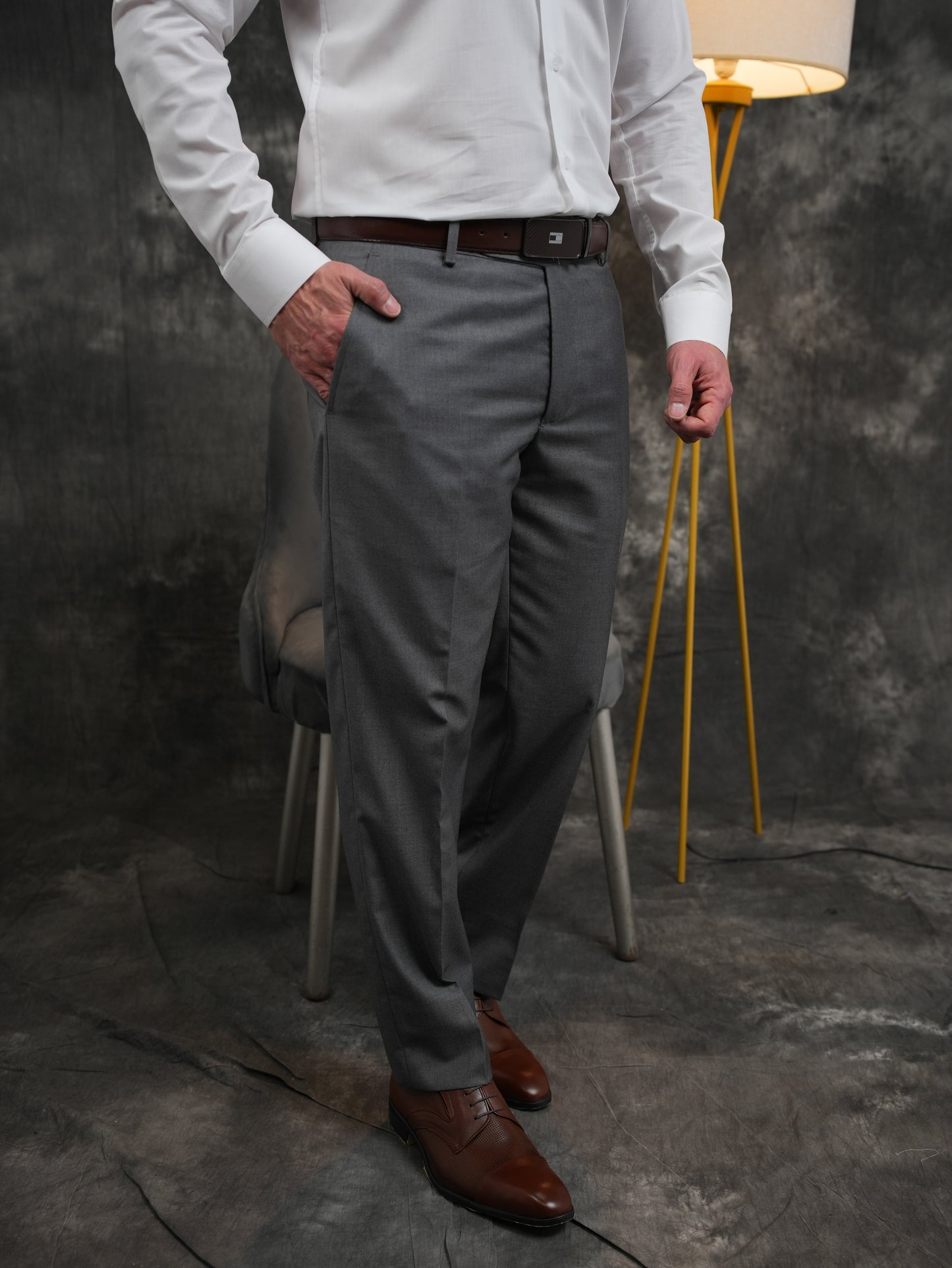 Classic Pants in Grey