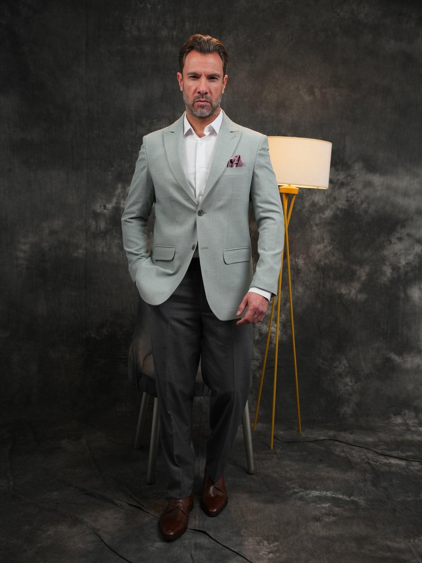 Slim-Fit Blazer in Mint