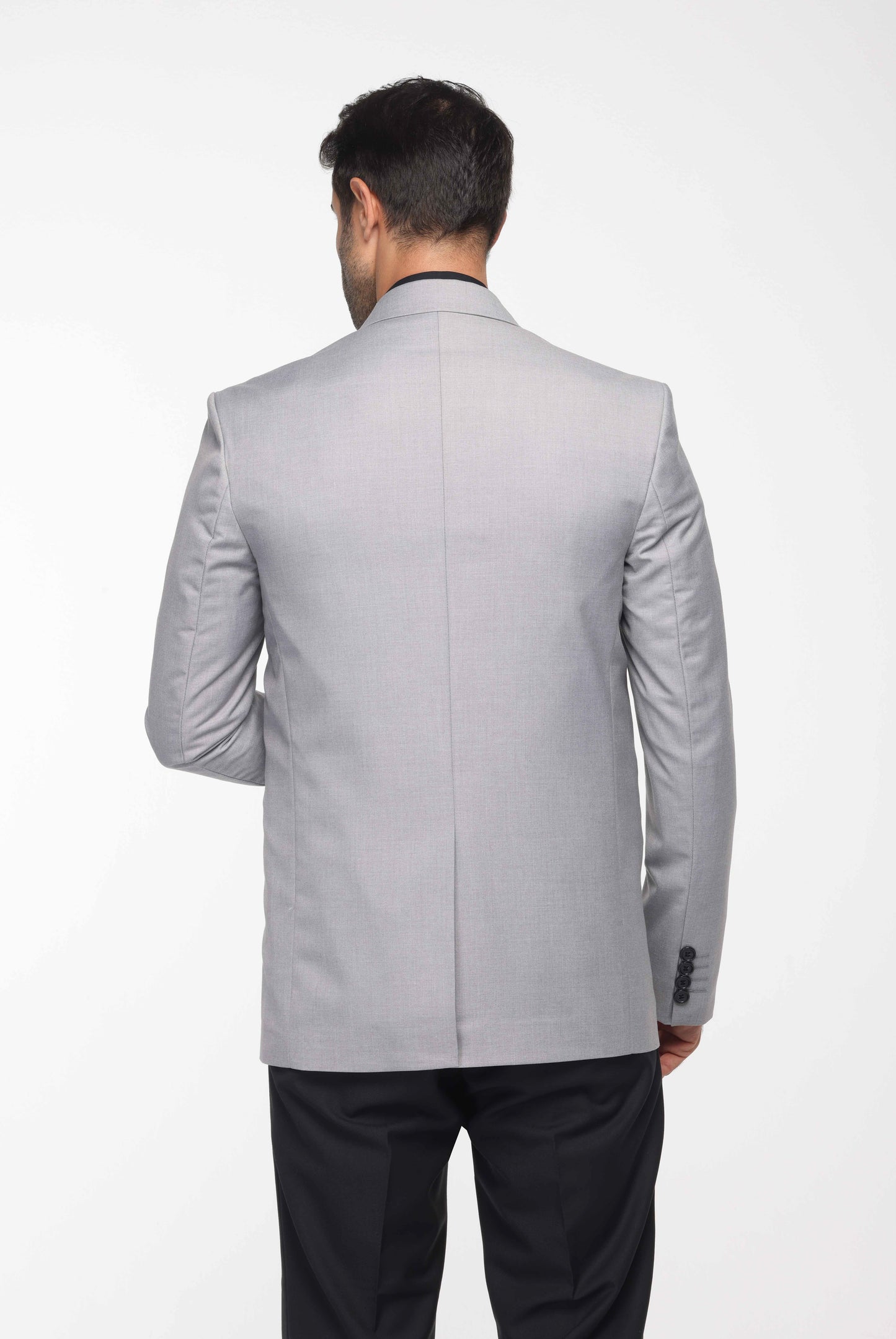 Double-Breasted blazer in grey