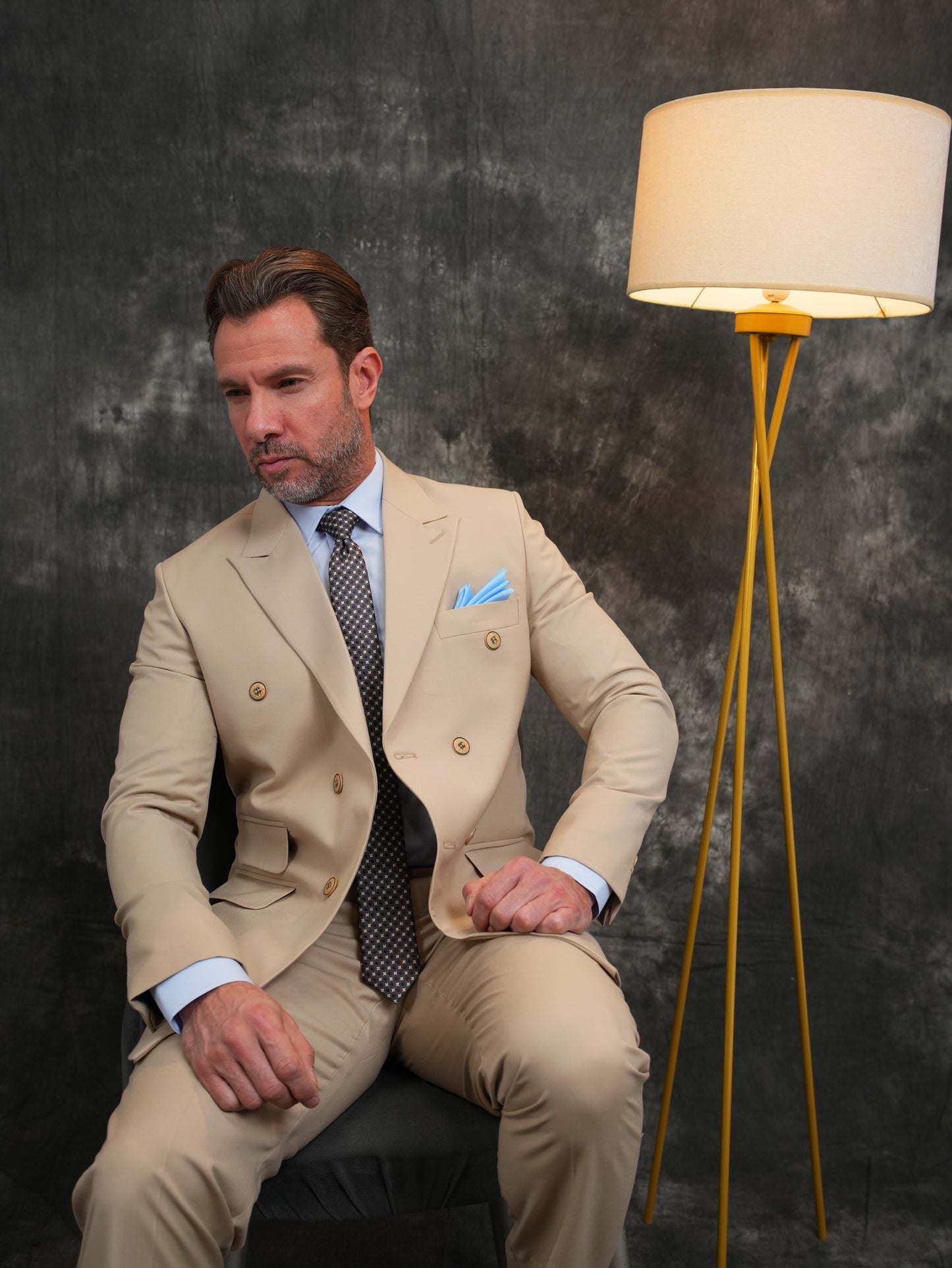 Curuaze Suit in Beige