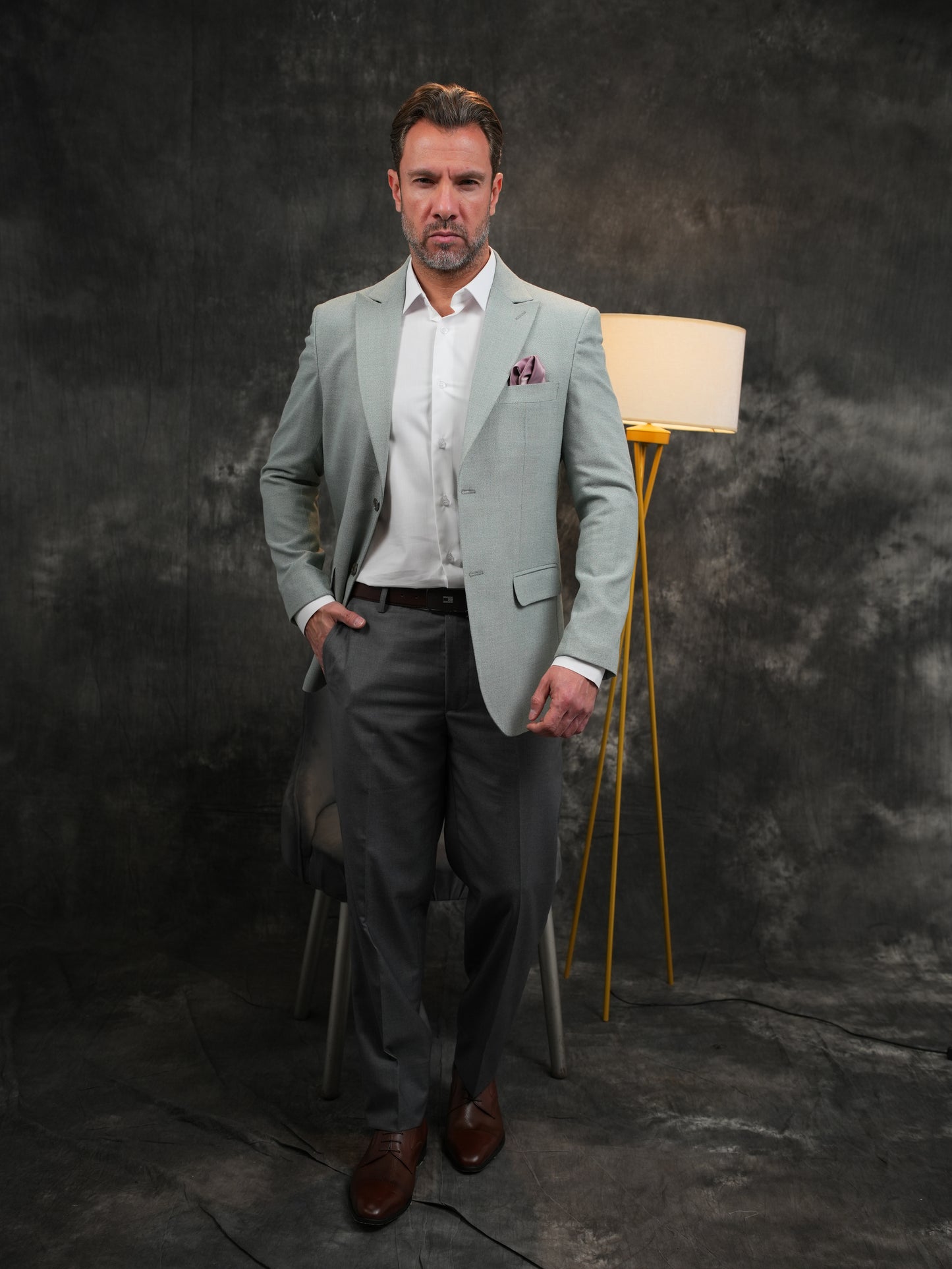 Slim-Fit Blazer in Mint