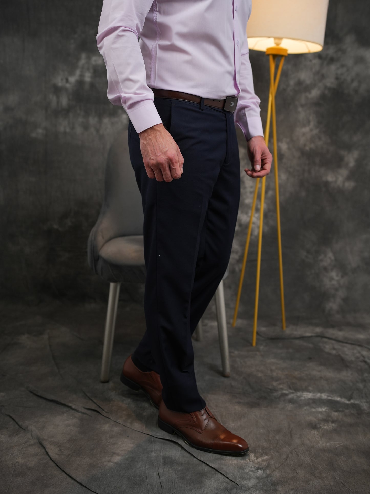 Classic Pants in Navy