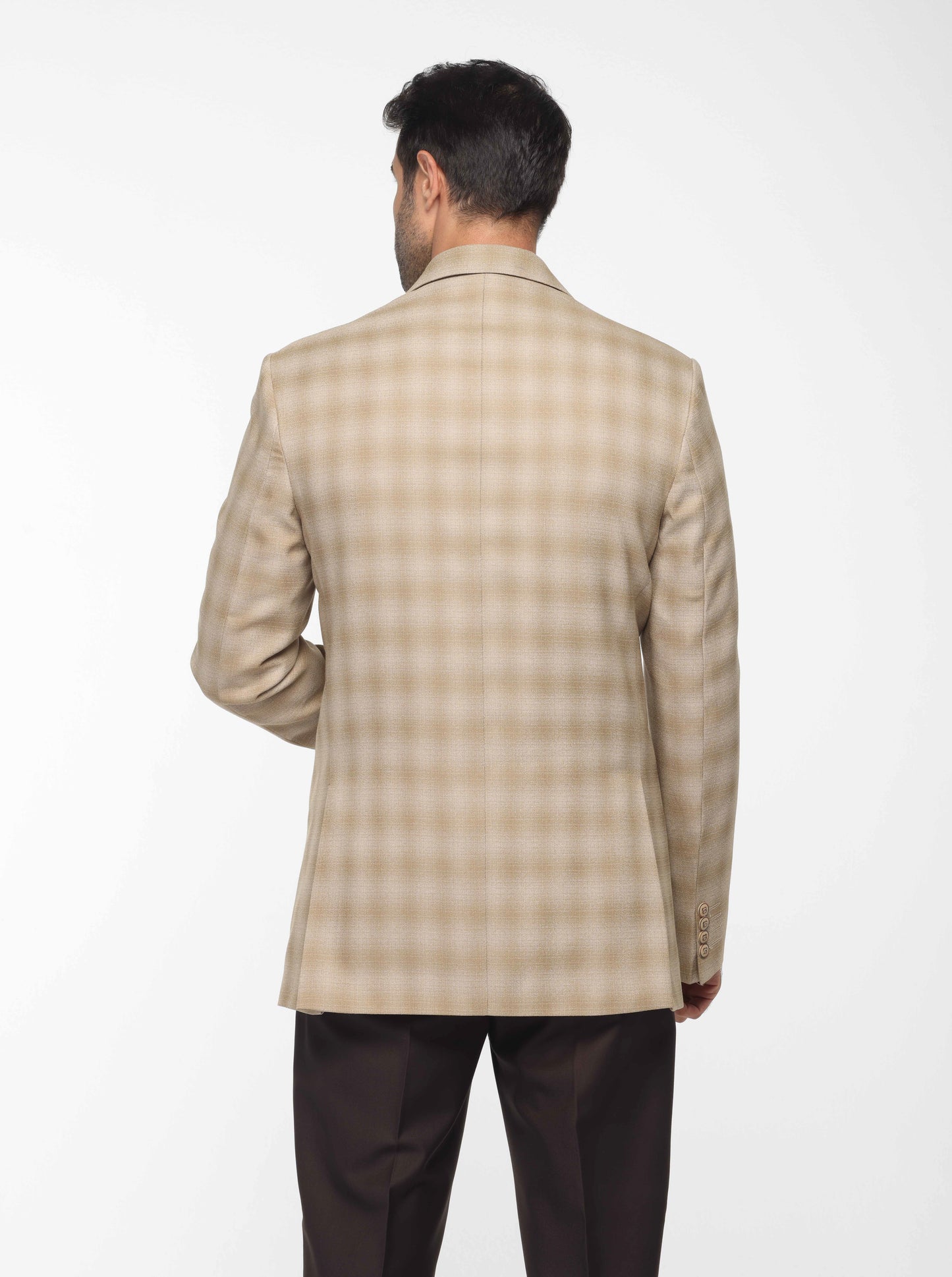 بليزر TR-Caro بقصّة عادية باللون البيج