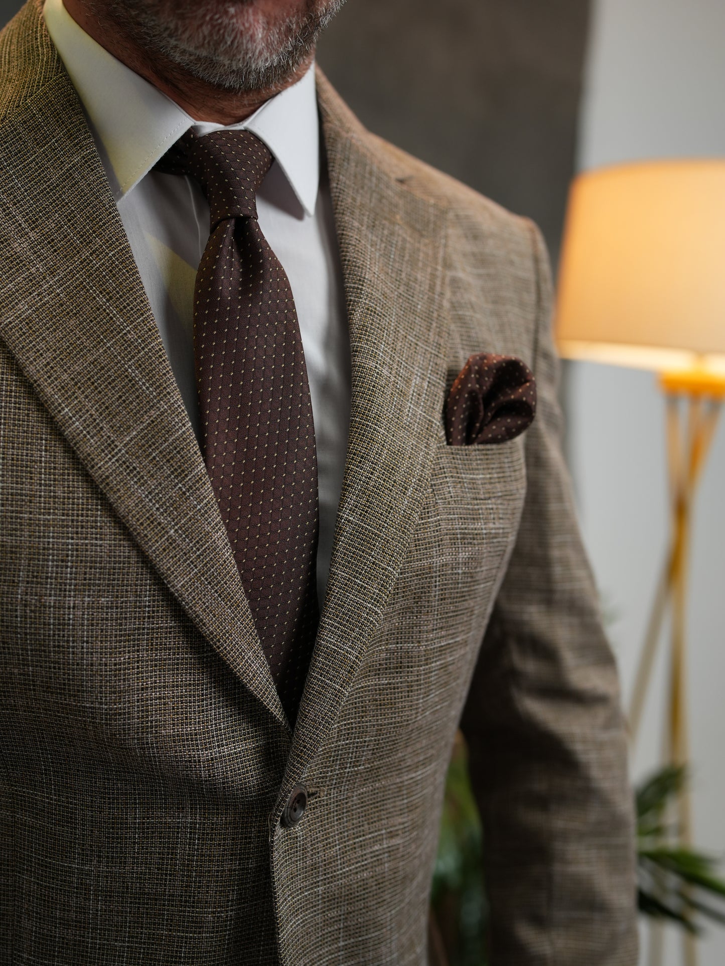 Regular-Fit Suit in Beige