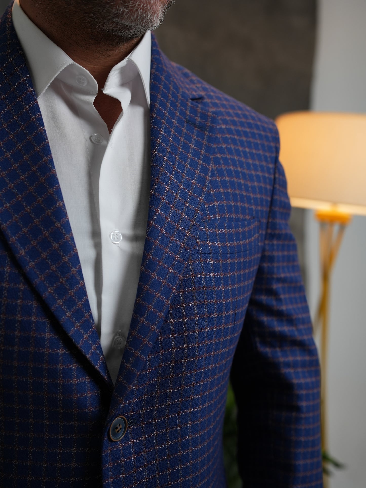Regular fit Caro Blazer in Blue