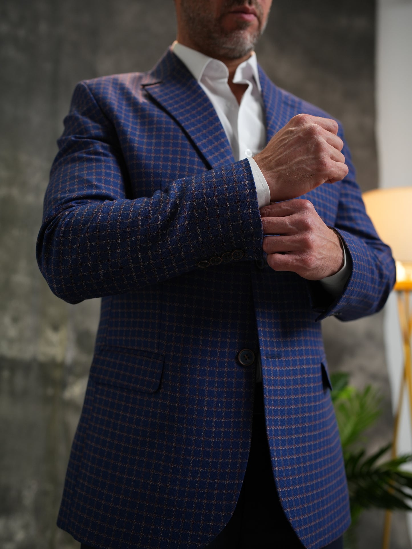 Regular fit Caro Blazer in Blue