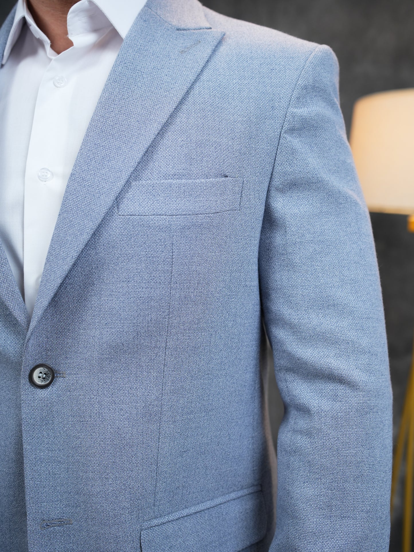 Slim-Fit Blazer in light grey