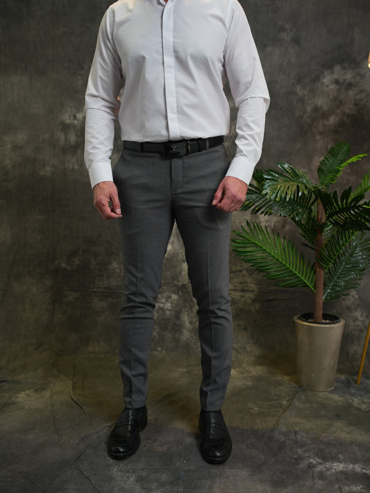 Slim Pants in Grey