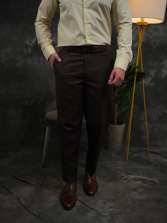 Classic Pant in Brown