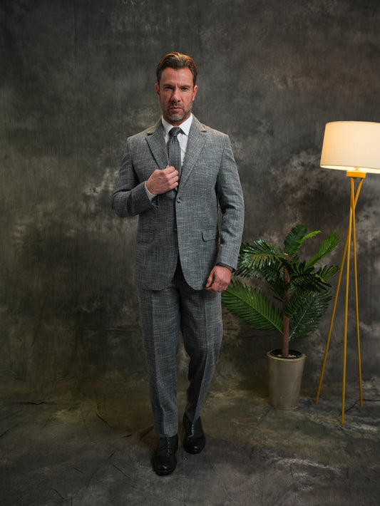 Regular-Fit Suit in Grey