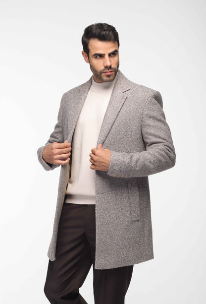 Regular fit MZ-Coat In Beige