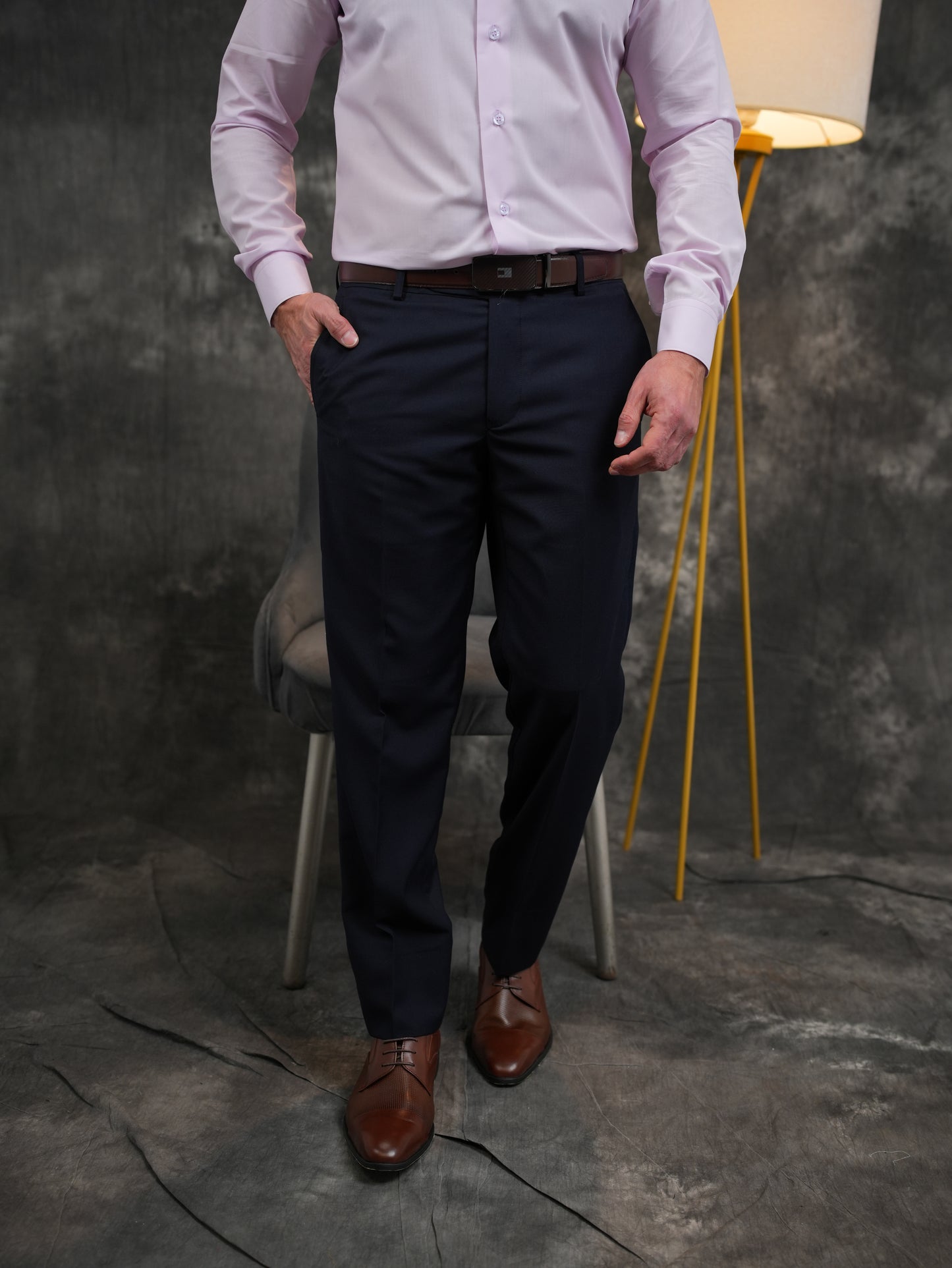 Classic Pants in Navy