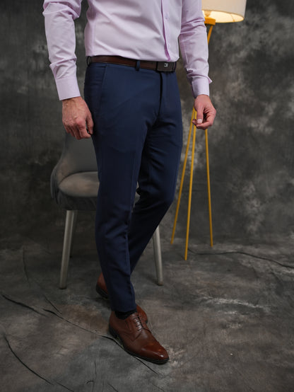 Slim Pants in Navy