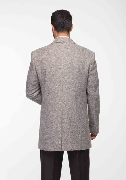 Regular fit MZ-Coat In Beige