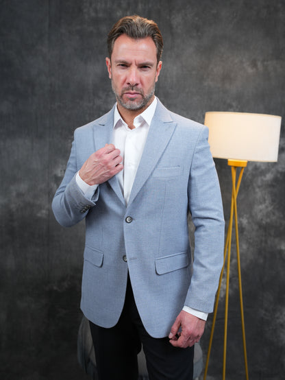 Slim-Fit Blazer in light grey