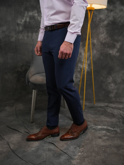 Slim Pants in Navy