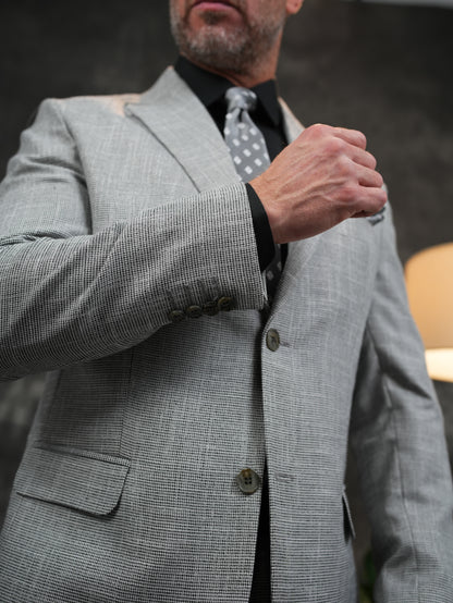 Regular-Fit Suit in Light Grey