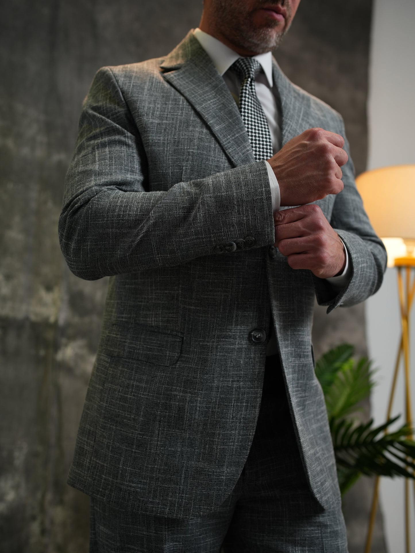 Regular-Fit Suit in Grey