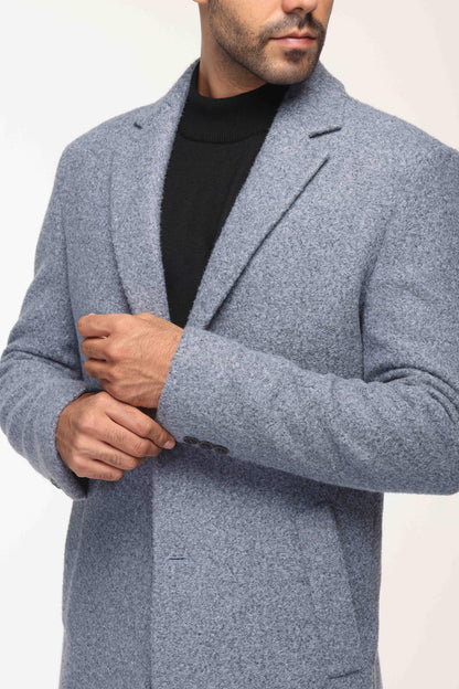 Regular fit MZ-Coat In Navy