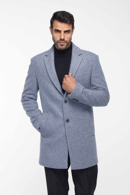 Regular fit MZ-Coat In Navy